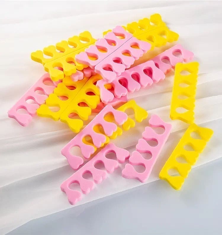 Set Of 2 Finger Toe Separator, Manicure Pedicure Gel Divider, Finger Dividers Separators, Finger Foot Sponge Soft Gel, Portable Finger Spacer, Soft Foam Sponge Spacer, Toe Nail Separator Set Of 2 Finger Toe Separator, Manicure Pedicure Gel Divider, Finger Dividers Separators, Finger Foot Sponge Soft Gel, Portable Finger Spacer, Soft Foam Sponge Spacer, Toe Nail Separator